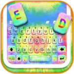 Logo of Hippy Tie Dye Keyboard Theme android Application 