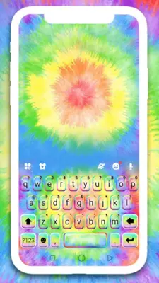 Hippy Tie Dye Keyboard Theme android App screenshot 4